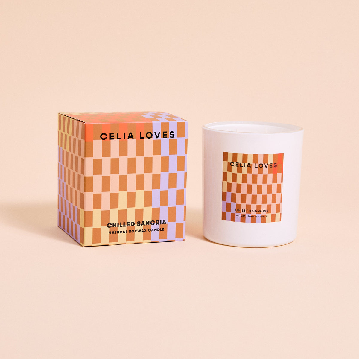 Celia Loves Chilled Sangria Candle 395g 80hr