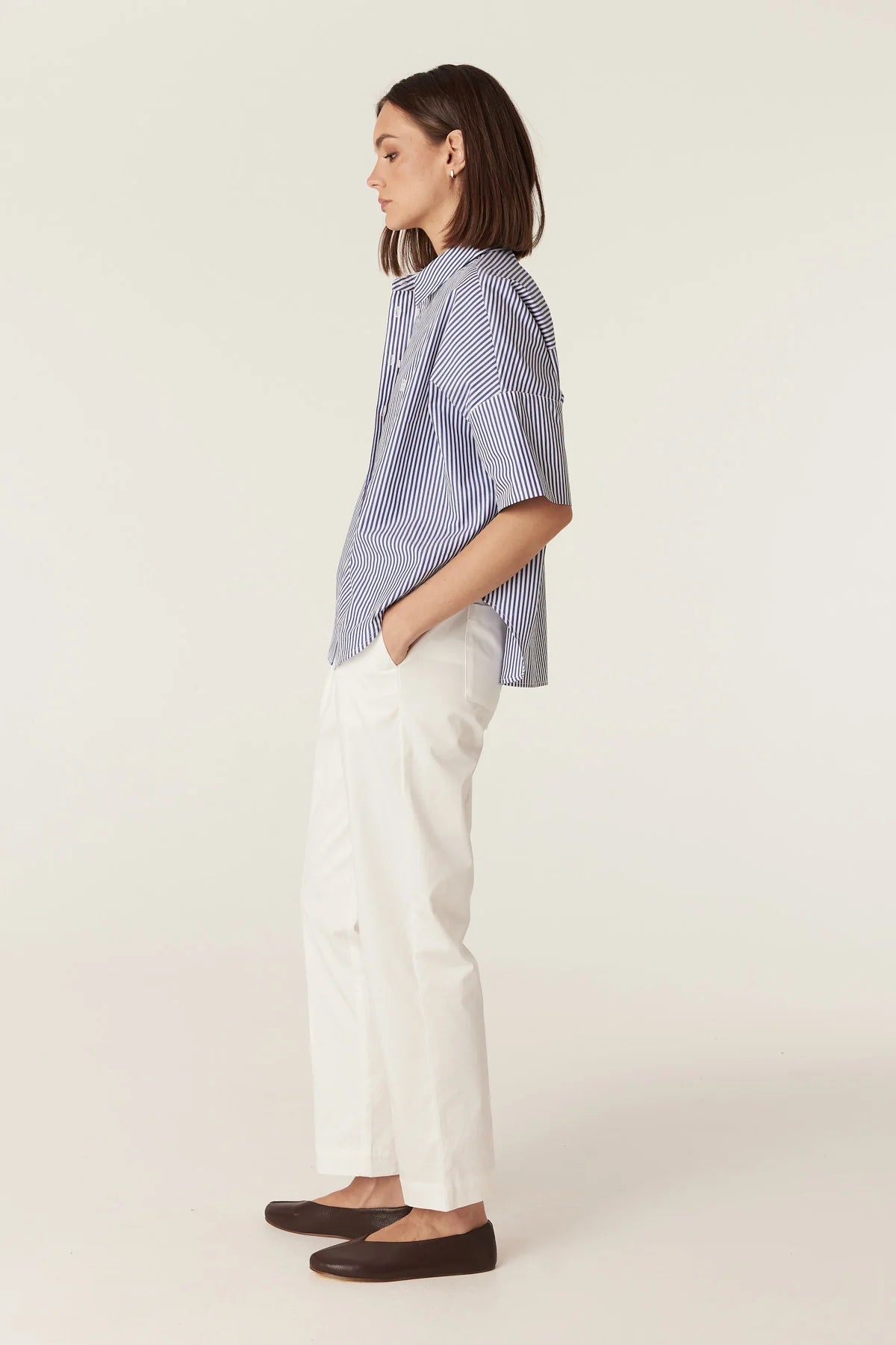 Cable Cove Boxy Shirt