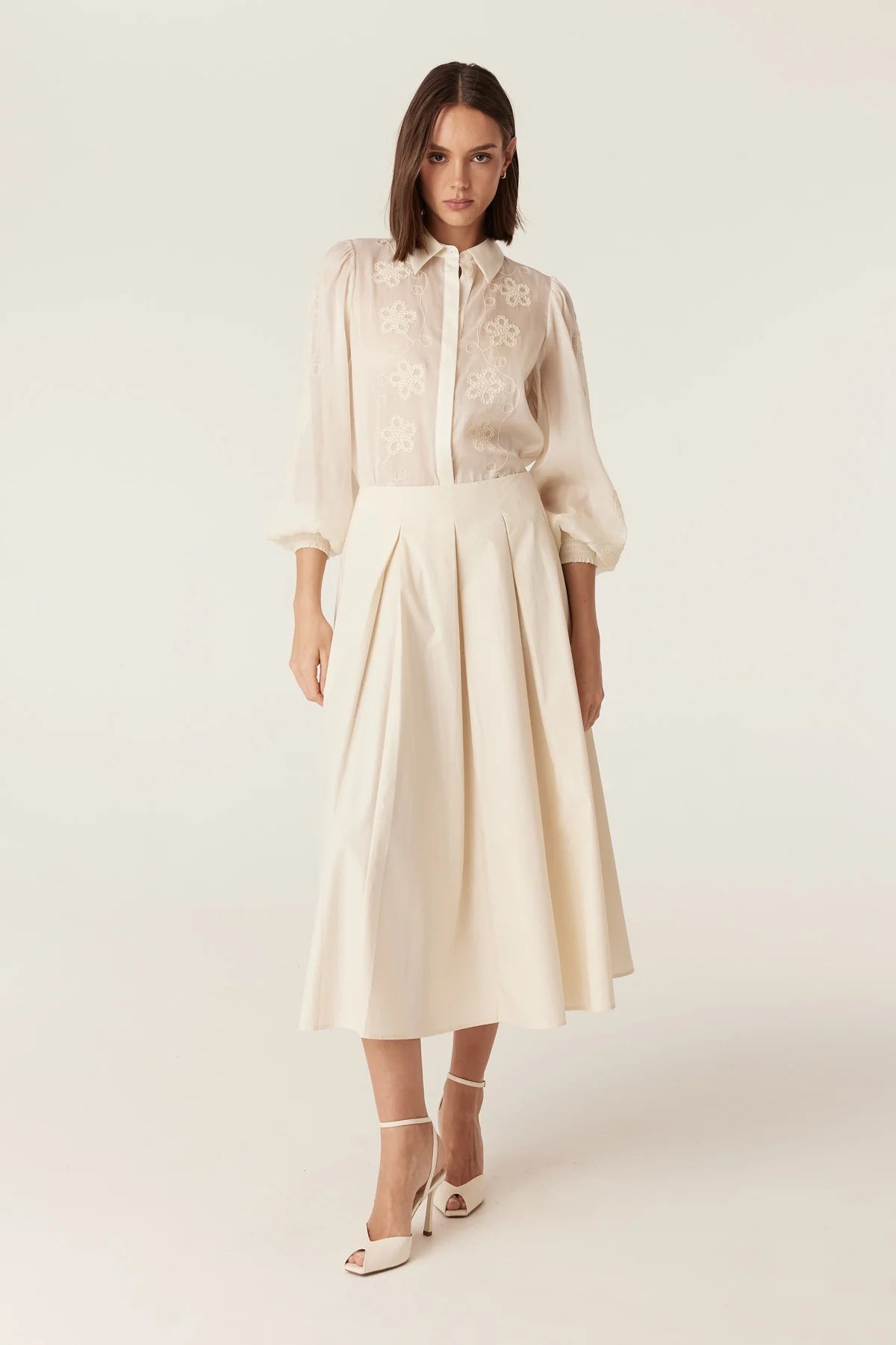 Cable Adele Midi Skirt