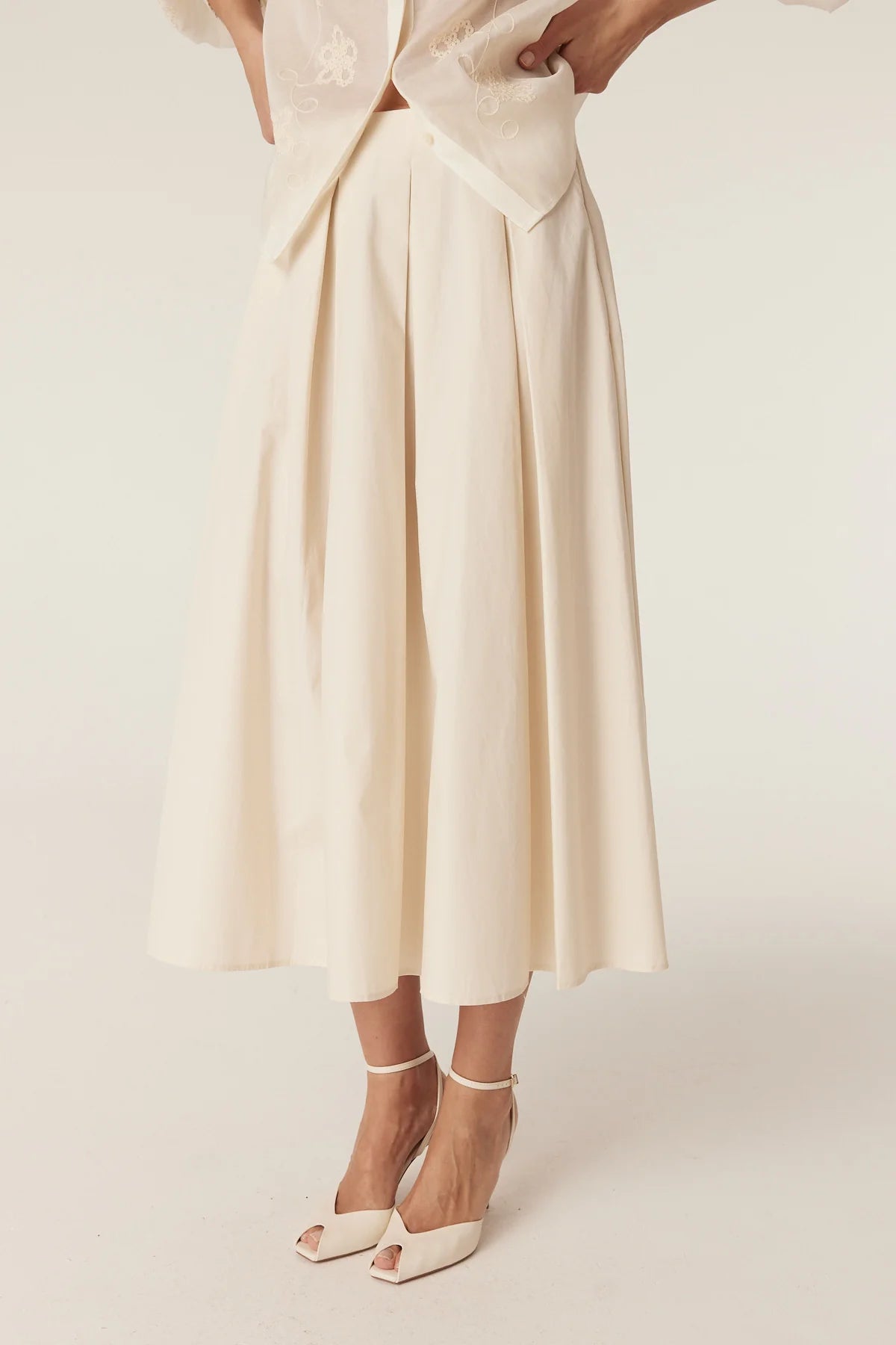 Cable Adele Midi Skirt