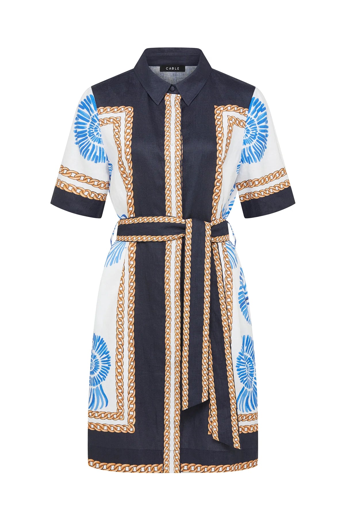 Cable Caletta Linen Dress