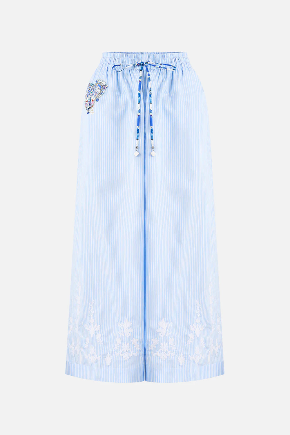 Camilla Wide Leg Elastic Waist Pant
