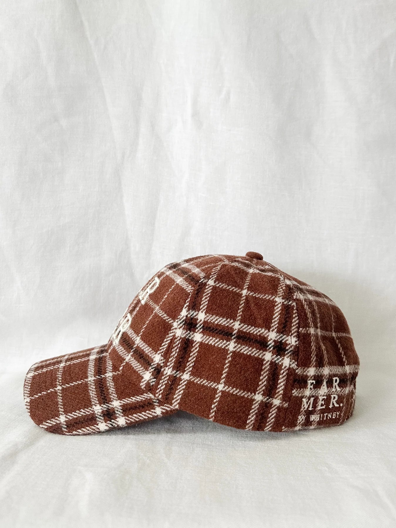 FARMER Chocolate Plaid Cap