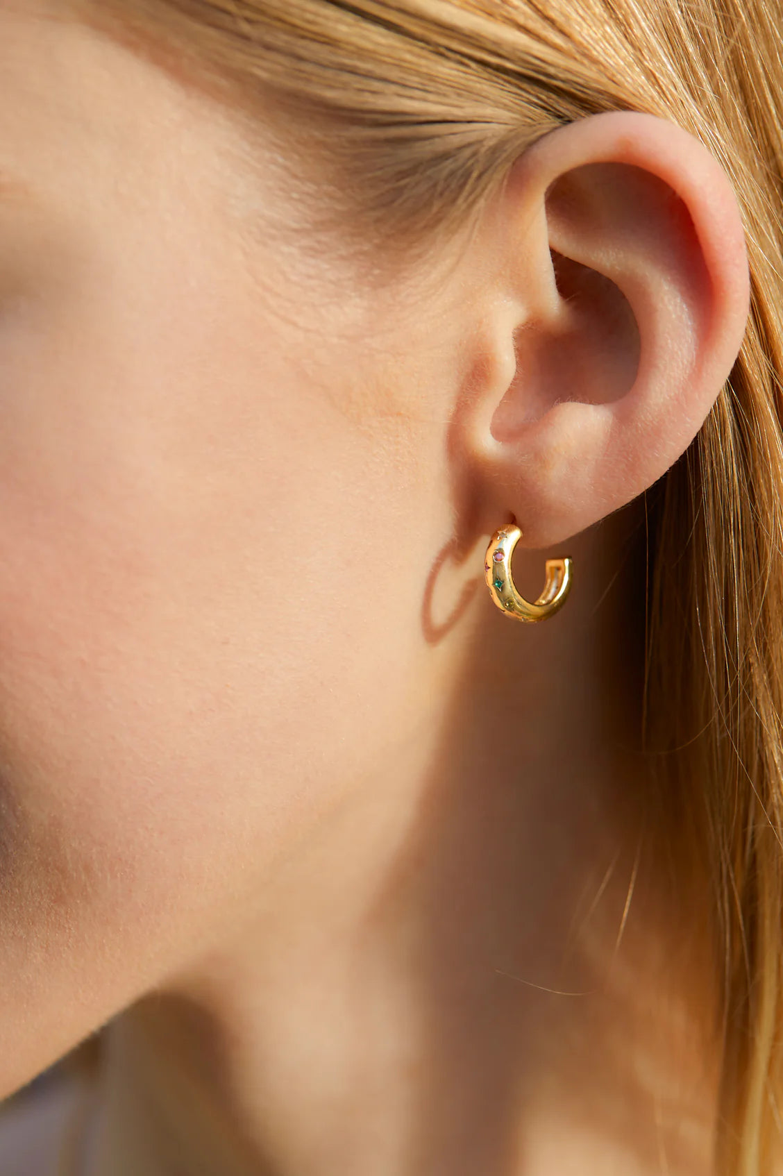 Estella Bartlett Chubby Rainbow Celestial Hoops