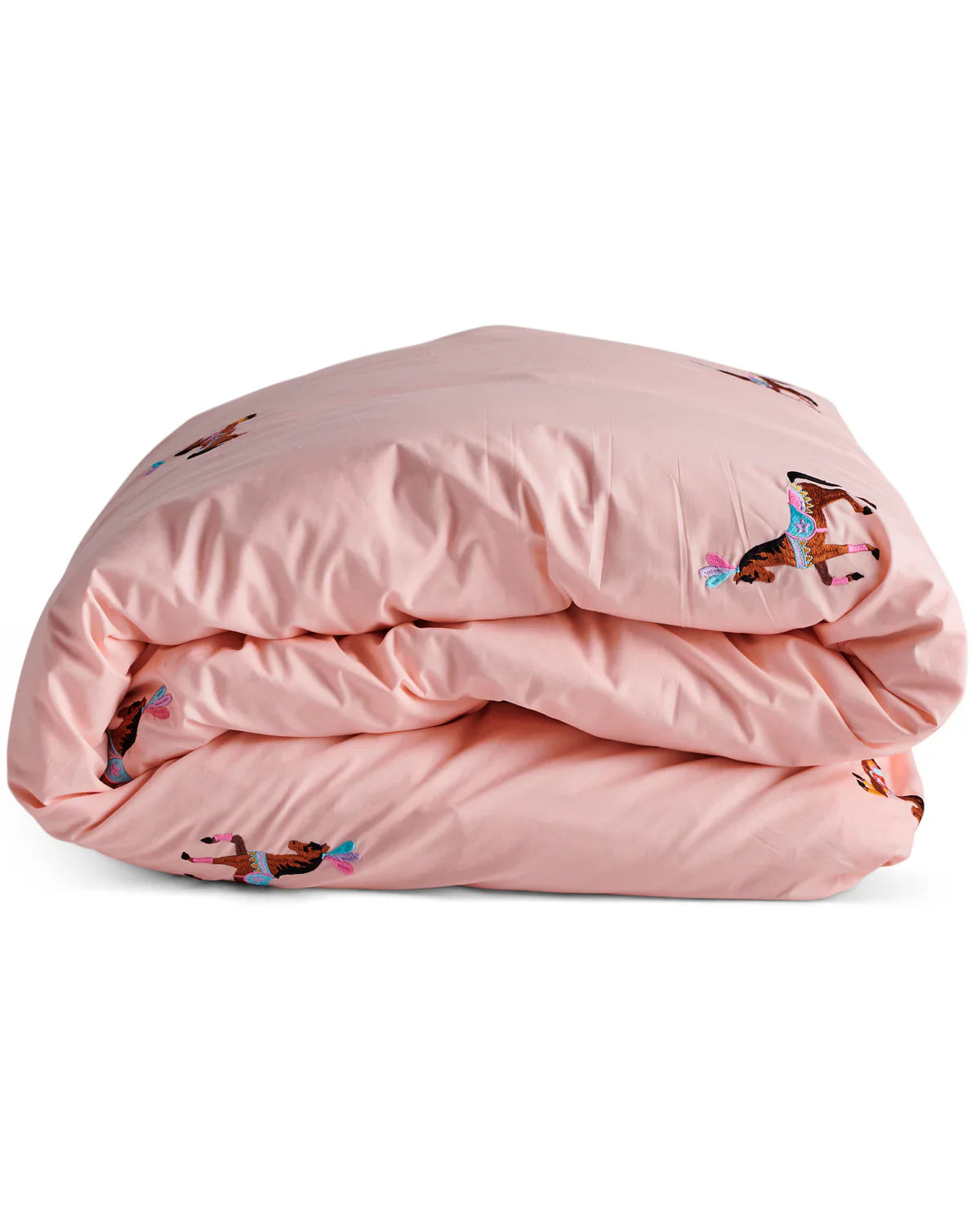 Kip & Co Circus Pony Embroidered Cotton Quilt