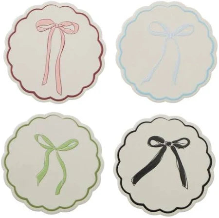 Bow S/4 Ceramic Coasters