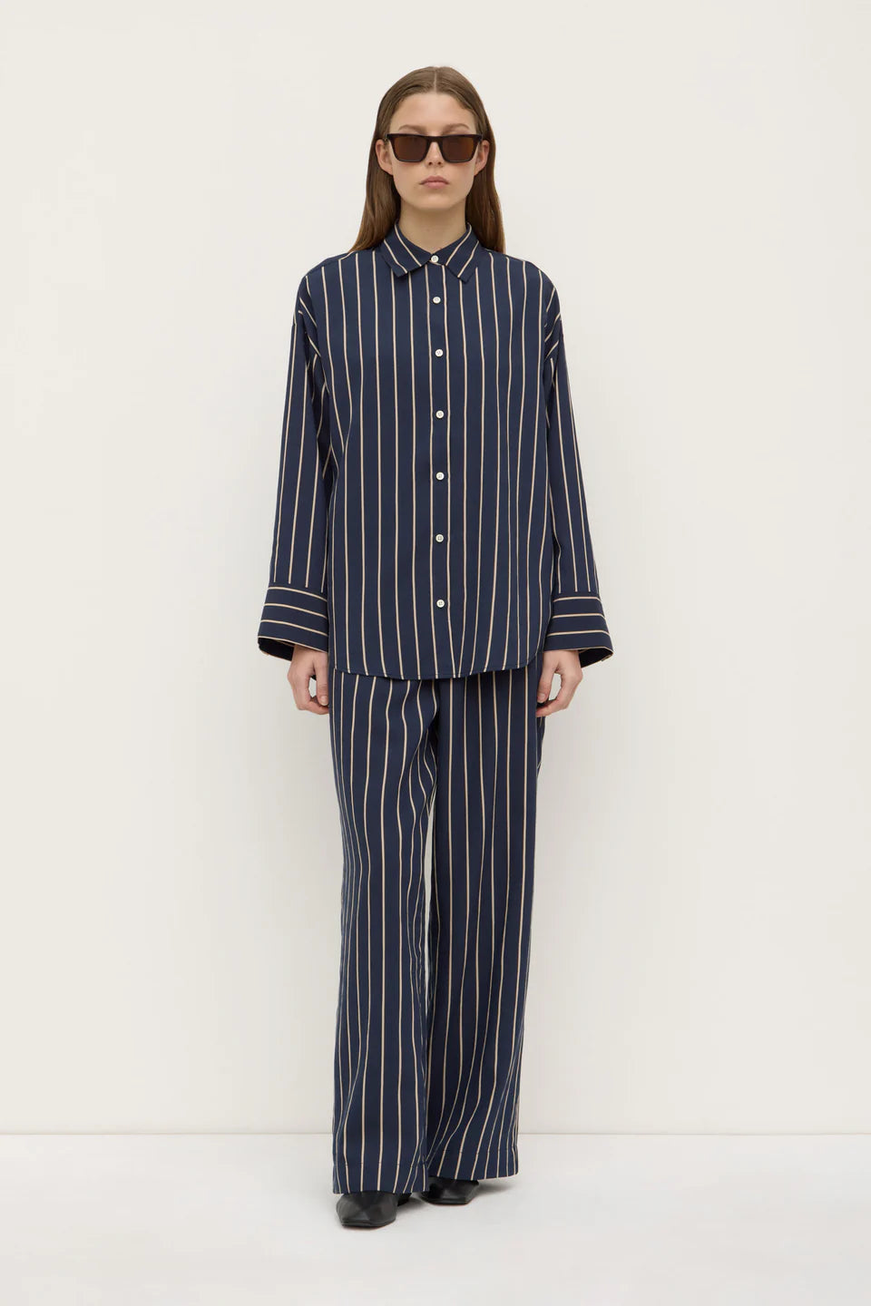 Assembly Label Colleen Stripe Long Sleeve Shirt