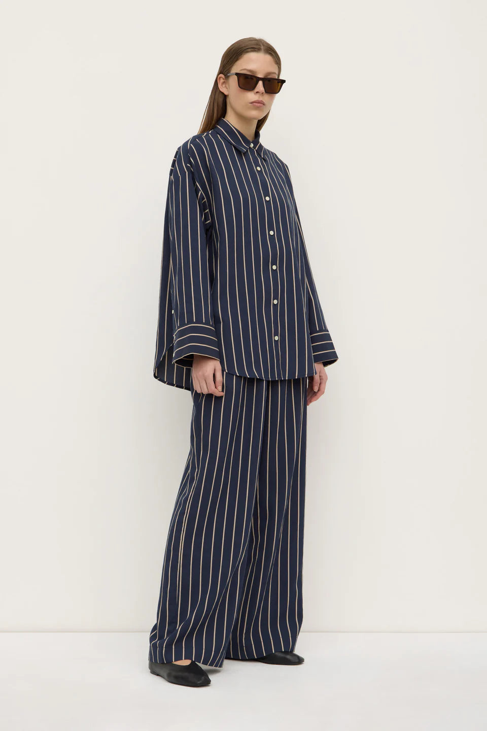 Assembly Label Colleen Stripe Long Sleeve Shirt