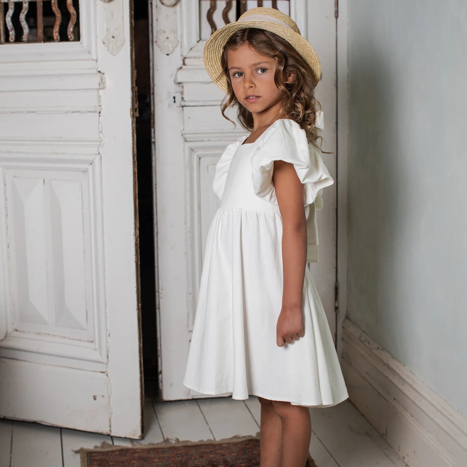 Designer Kidz Grace Tie Back Dress