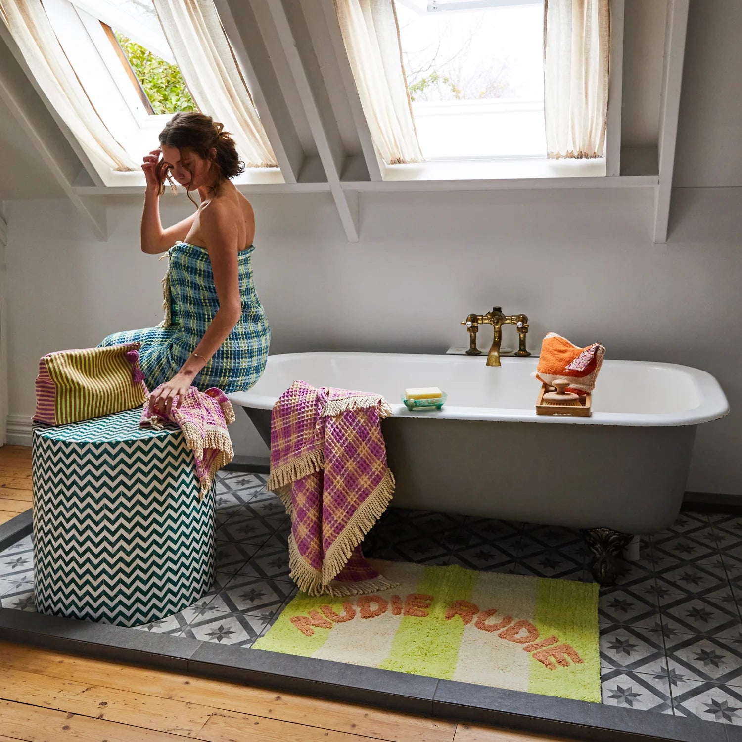 Sage x Clare Didcot Nudie Bath Mat