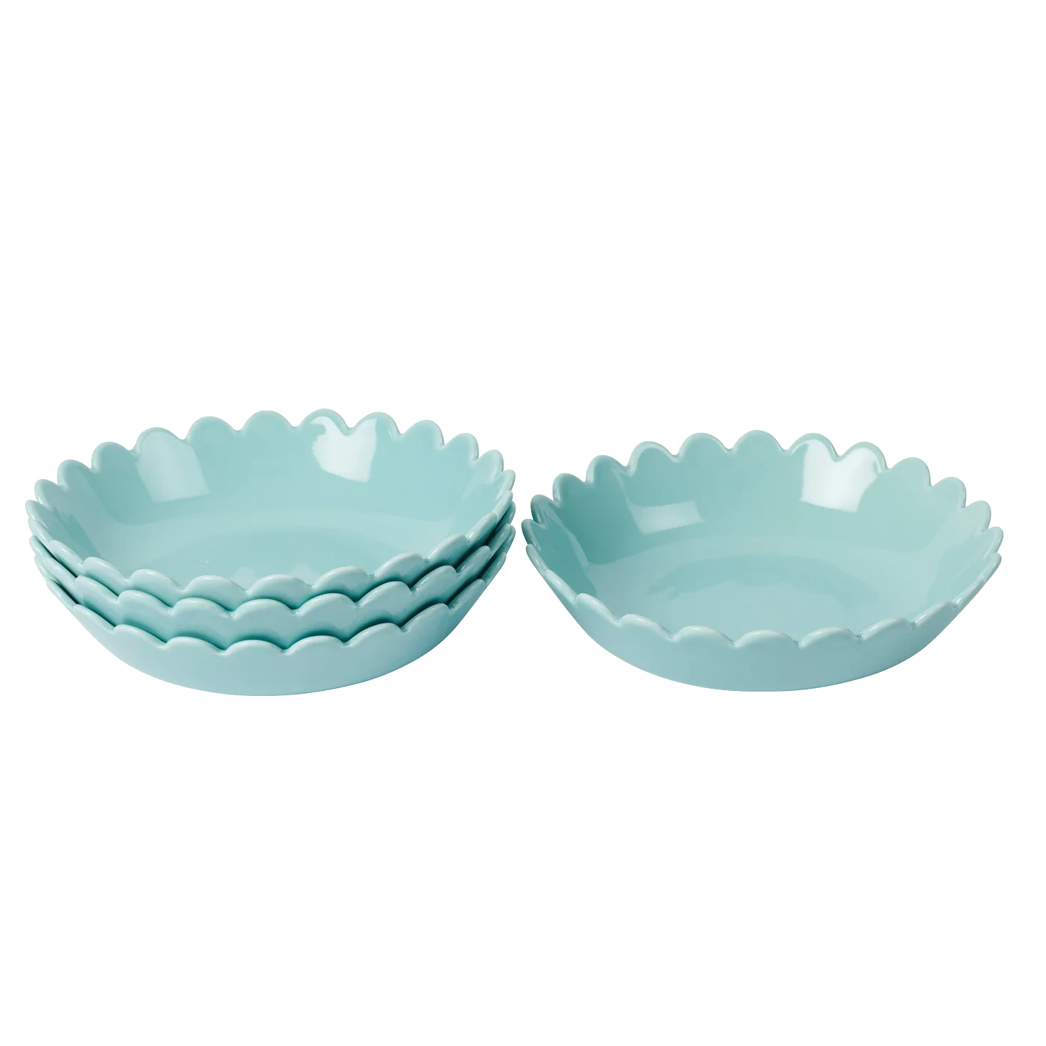 Round House - Scallop Bowls (Set of 4)