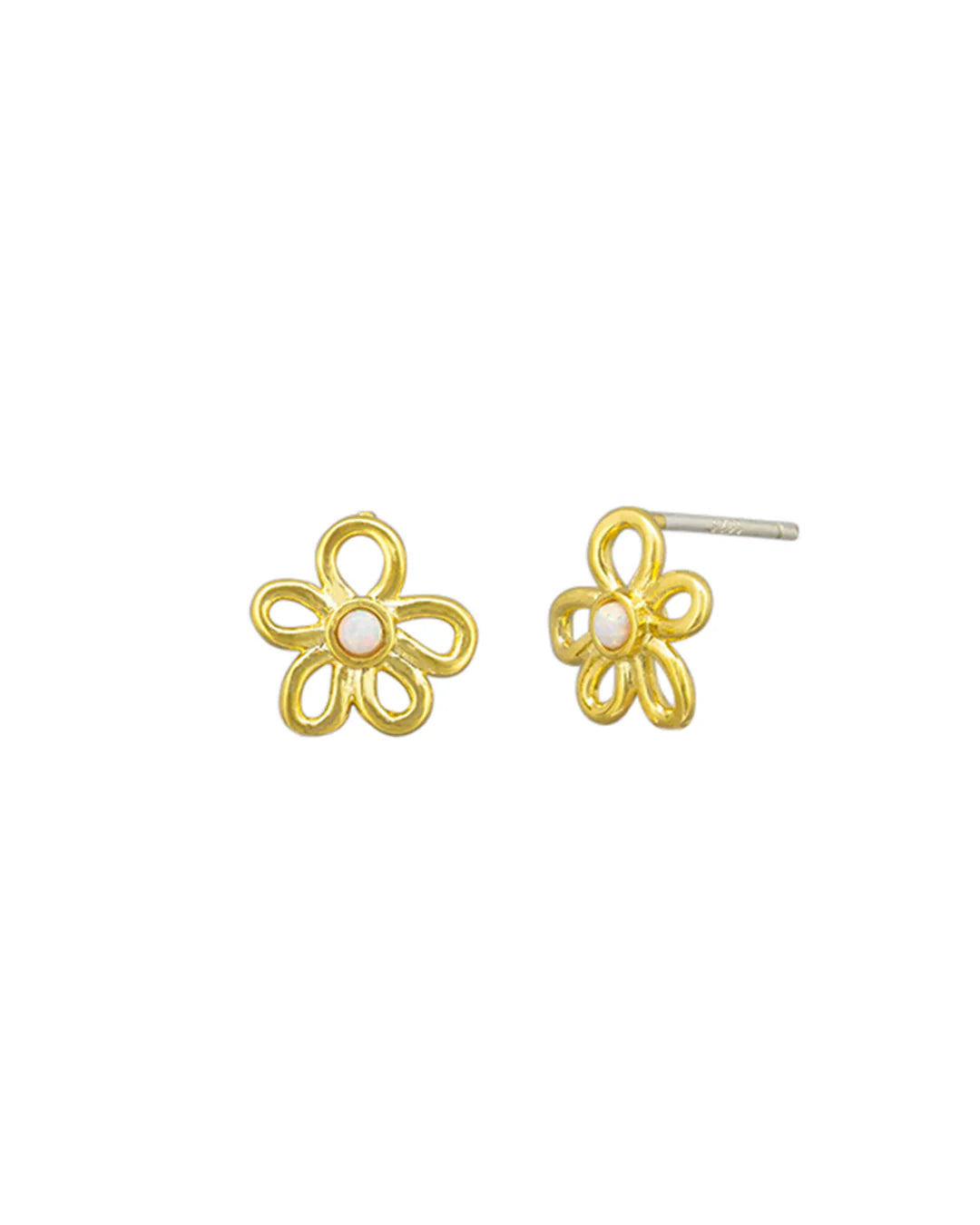 Jolie & Deen Annie Studs Gold