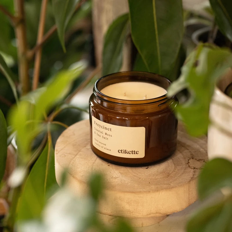 Etikette Freycinet Large candle