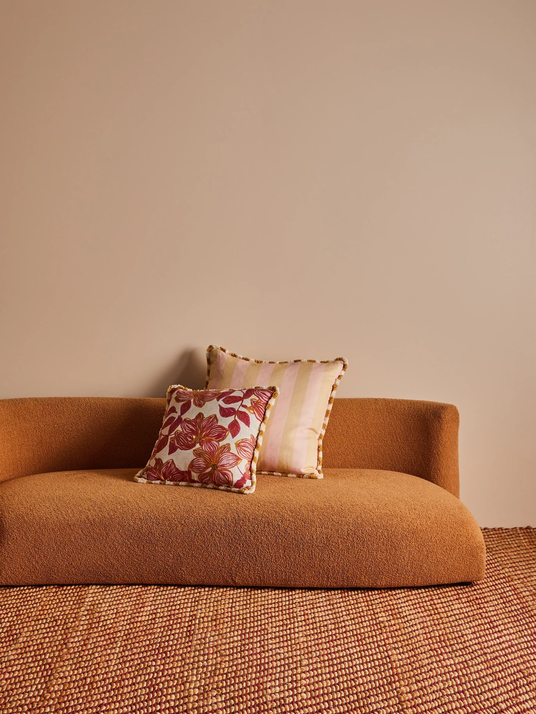 Bonnie & Neil Bold Stripe Linen Cushion 60cm