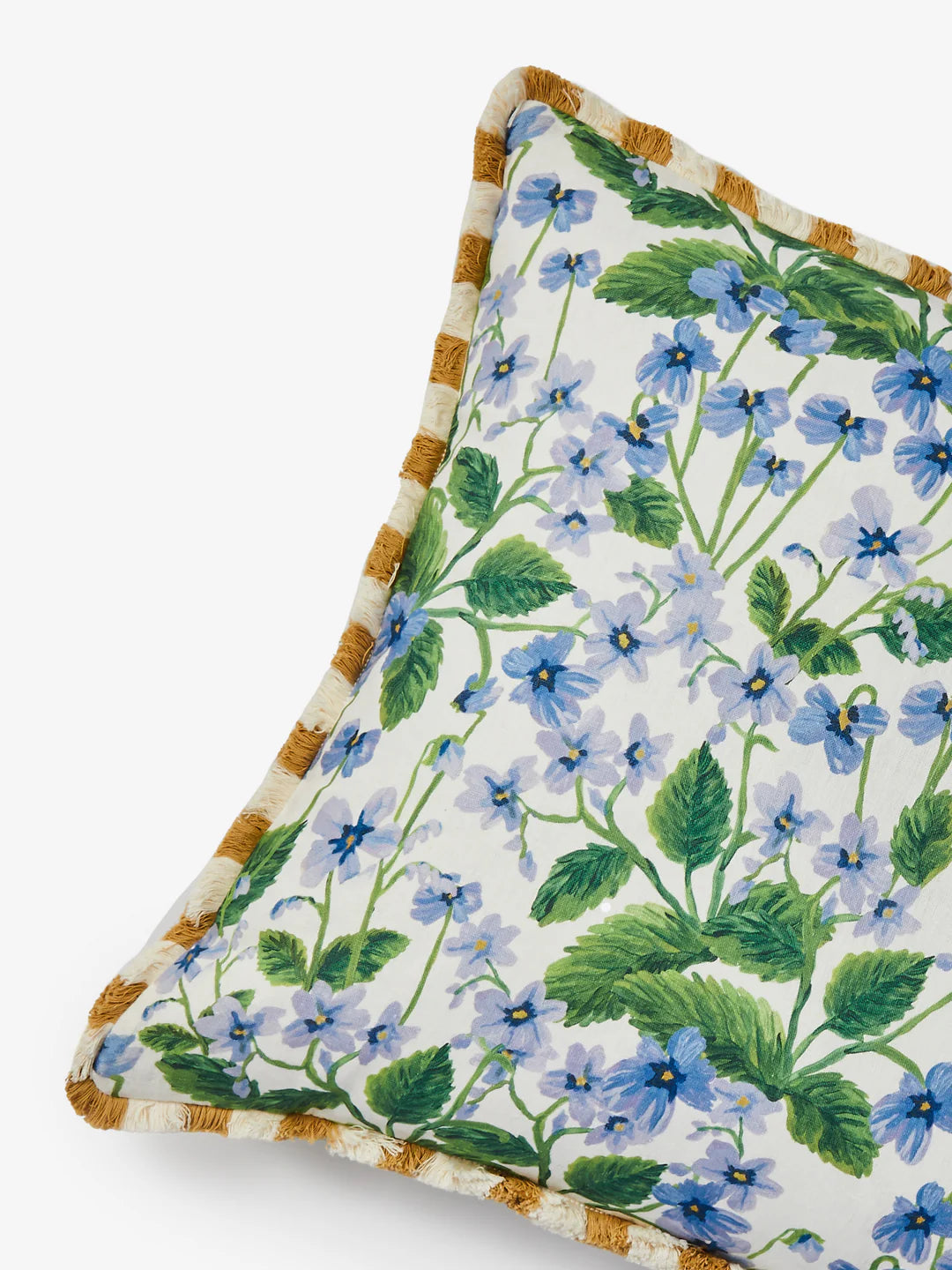 Bonnie & Neil Lilas Blue Linen Cushion 50cm