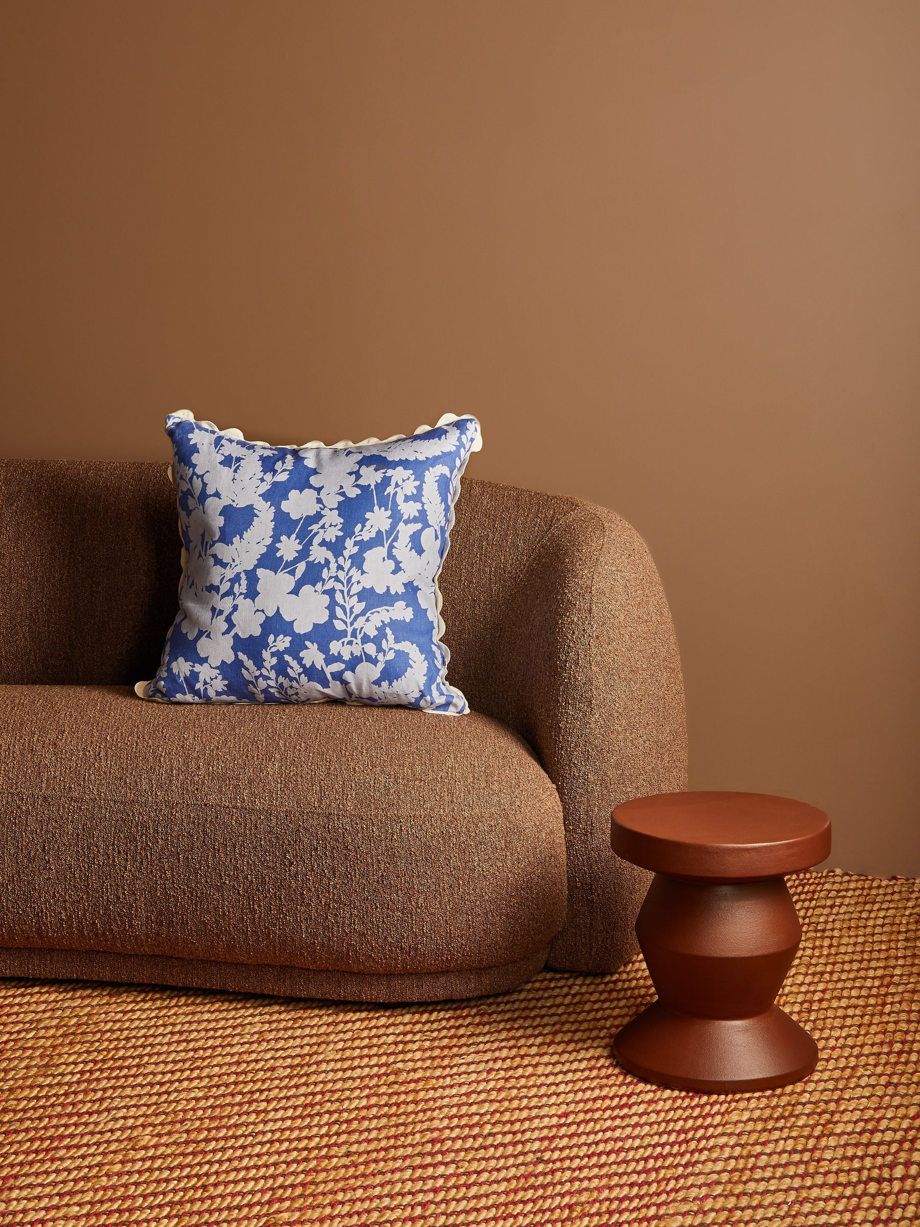 Bonnie & Neil Petal Blue Cushion 60cm