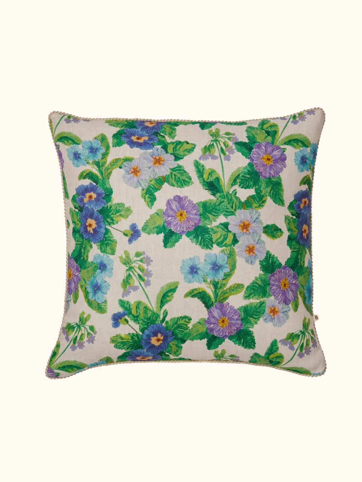 Bonnie & Neil Summer Patch Blue Cushion 60cm