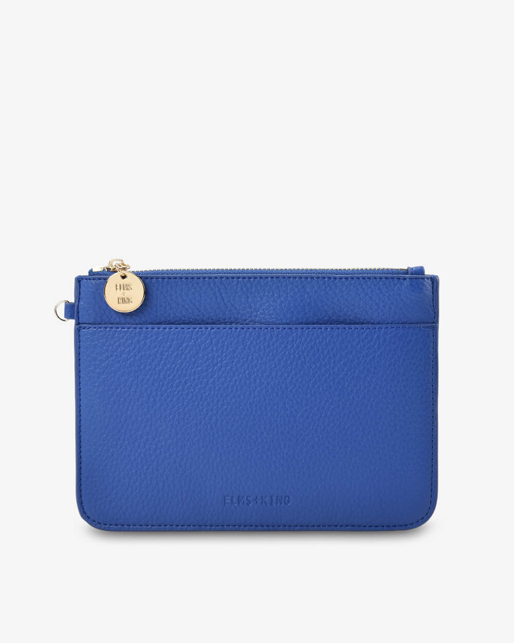 Elms + King Flat Pouch - Cobalt