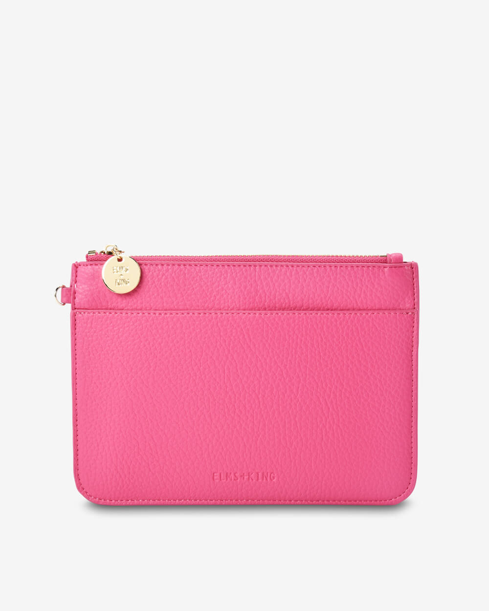 Elms + King Flat Pouch - Fuchsia