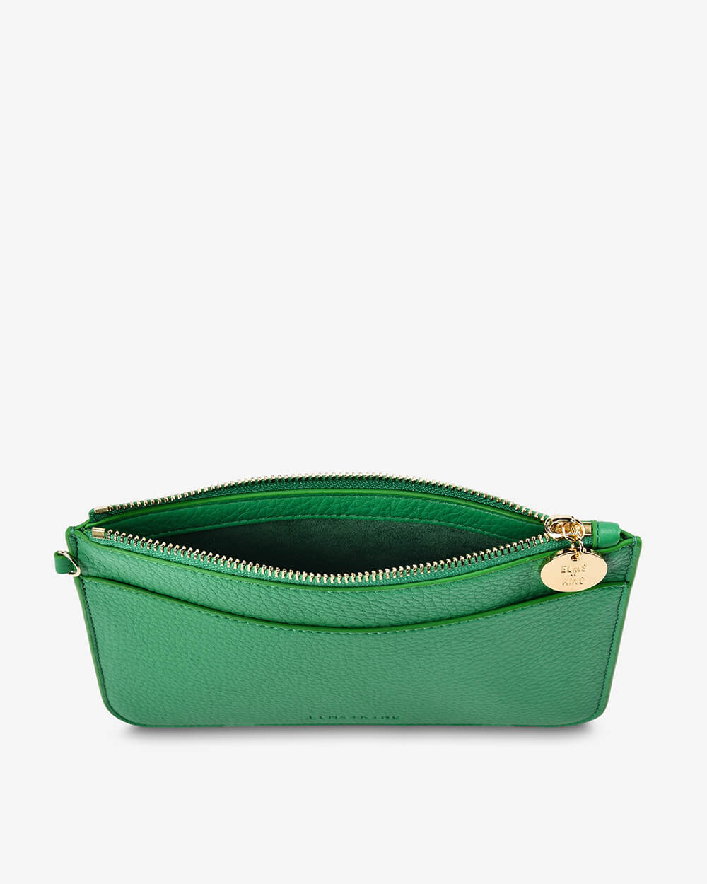 Elms + King Flat Pouch - Green