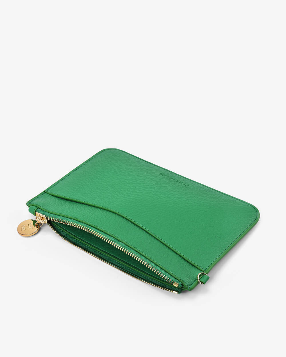 Elms + King Flat Pouch - Green