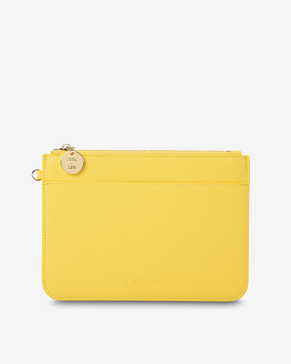 Elms + King Flat Pouch - Lemon