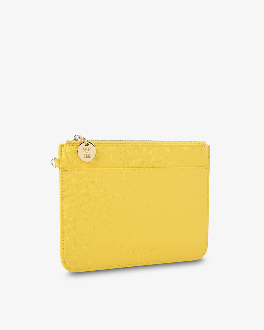 Elms + King Flat Pouch - Lemon