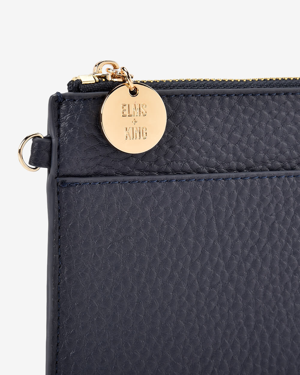 Elms + King Flat Pouch - Navy