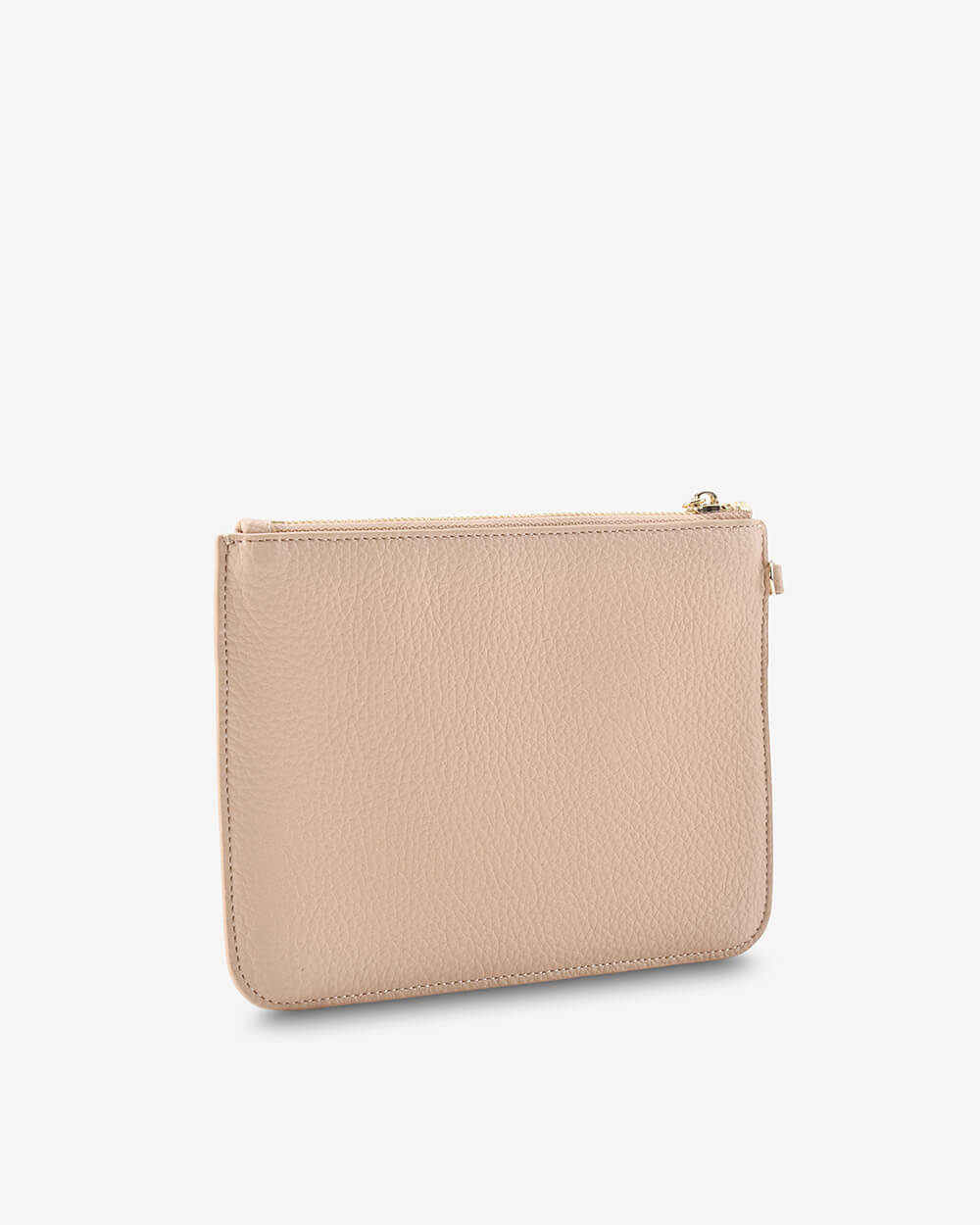 Elms + King Flat Pouch - Neutral Pebble