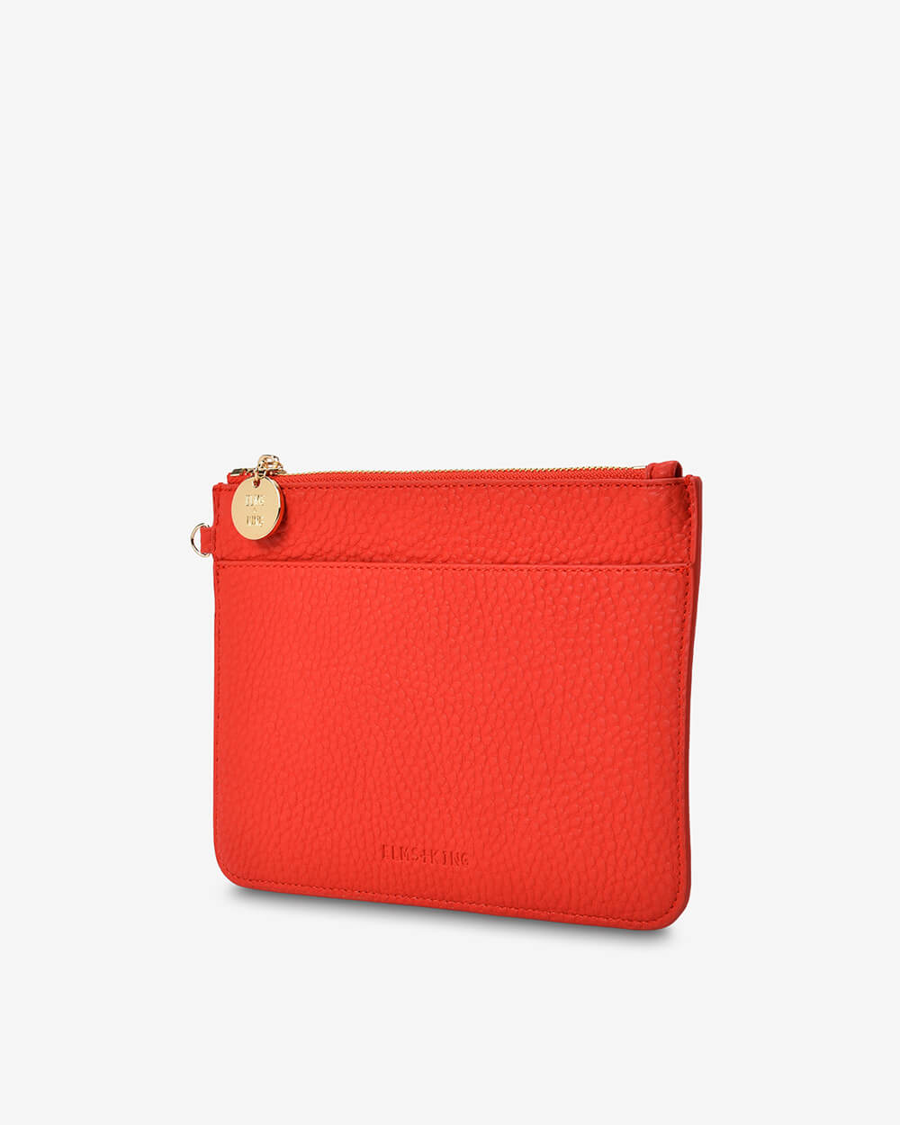 Elms + King Flat Pouch - Poppy