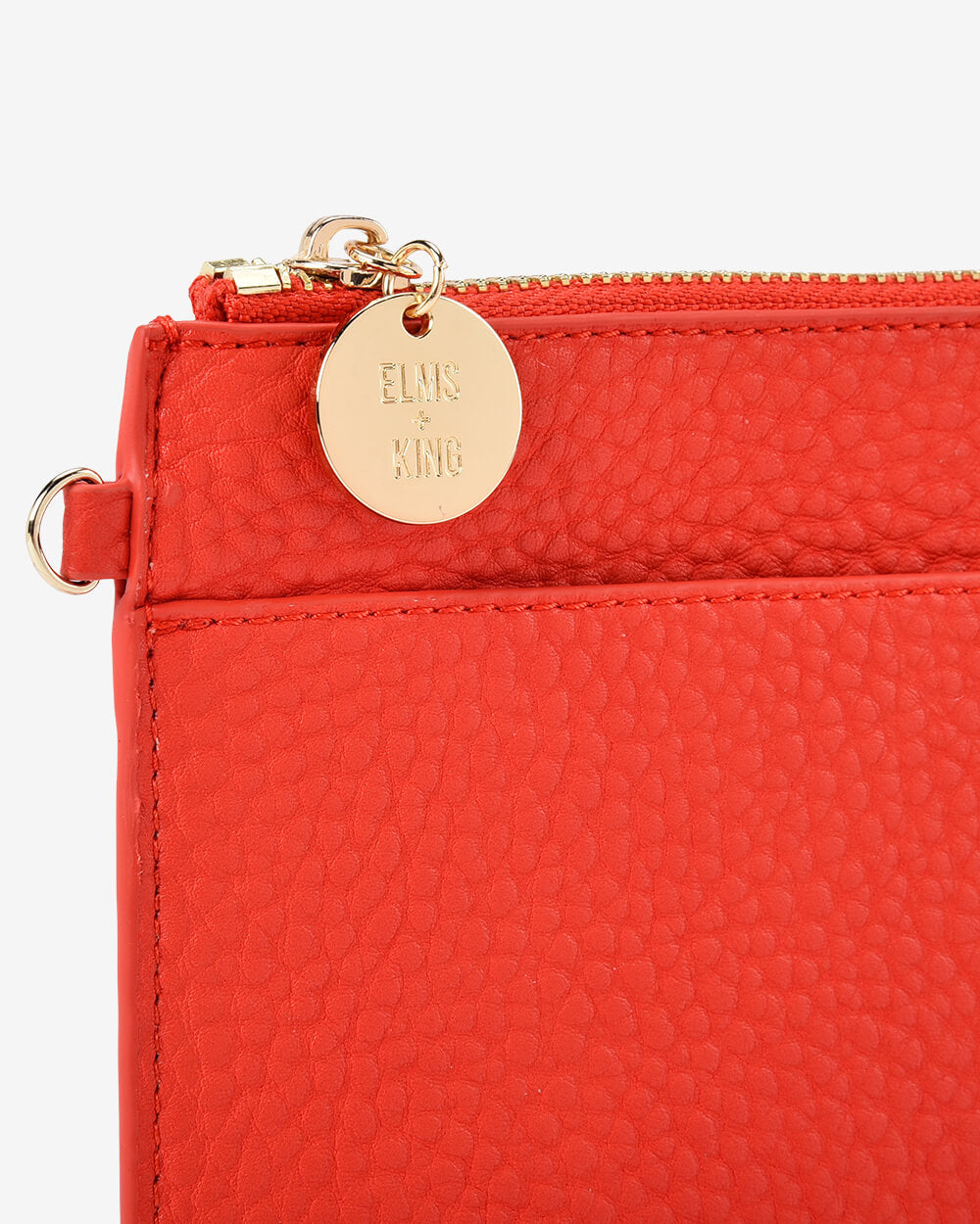 Elms + King Flat Pouch - Poppy