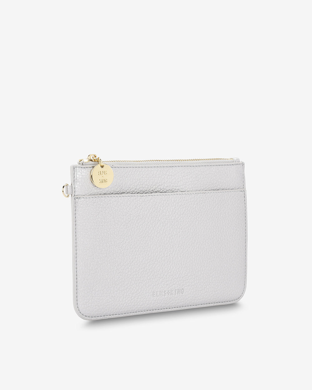 Elms + King Flat Pouch - Silver