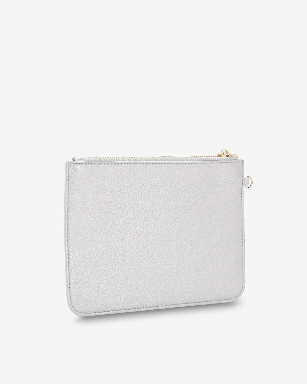 Elms + King Flat Pouch - Silver