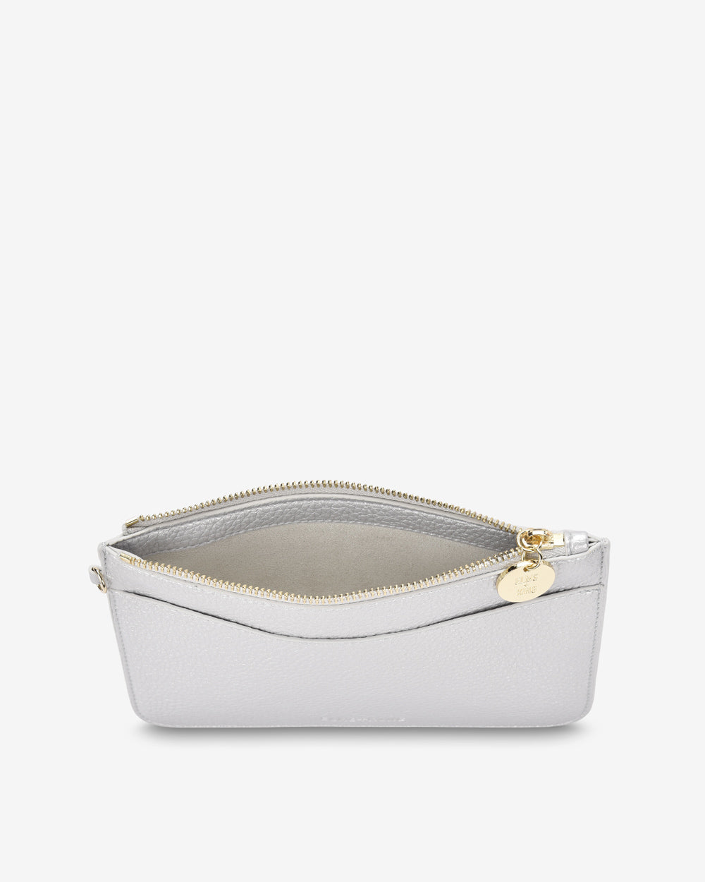 Elms + King Flat Pouch - Silver