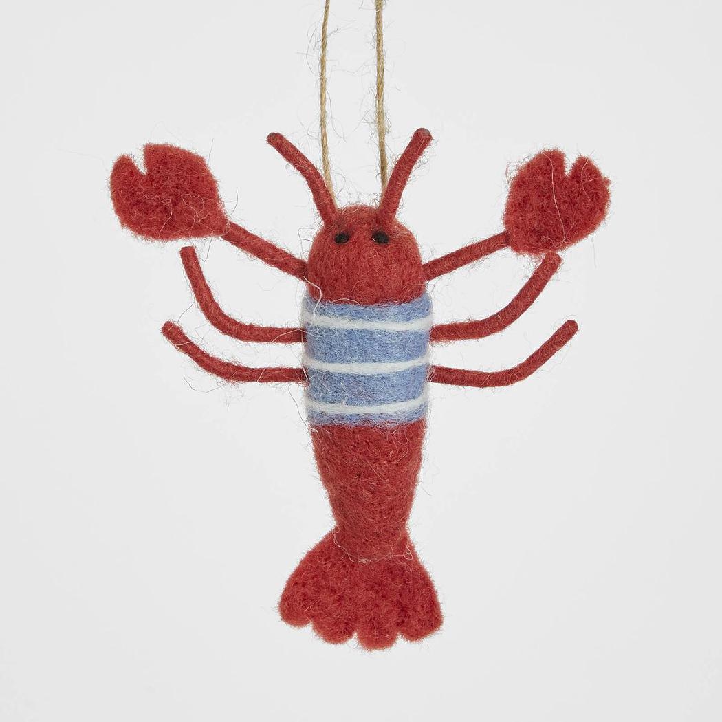 Lennie Hanging Lobster Tree Decoration