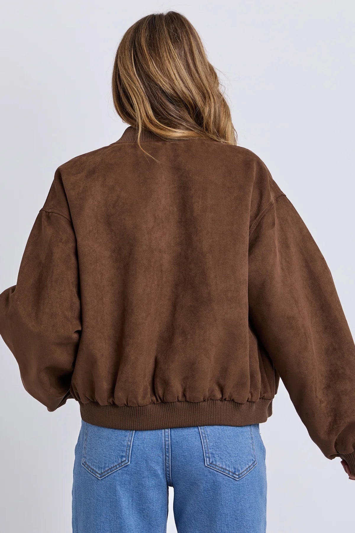 Foxwood Evie Suede Bomber