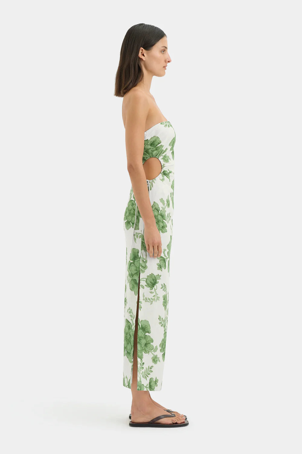 SIR. Gardella Strapless Midi Dress
