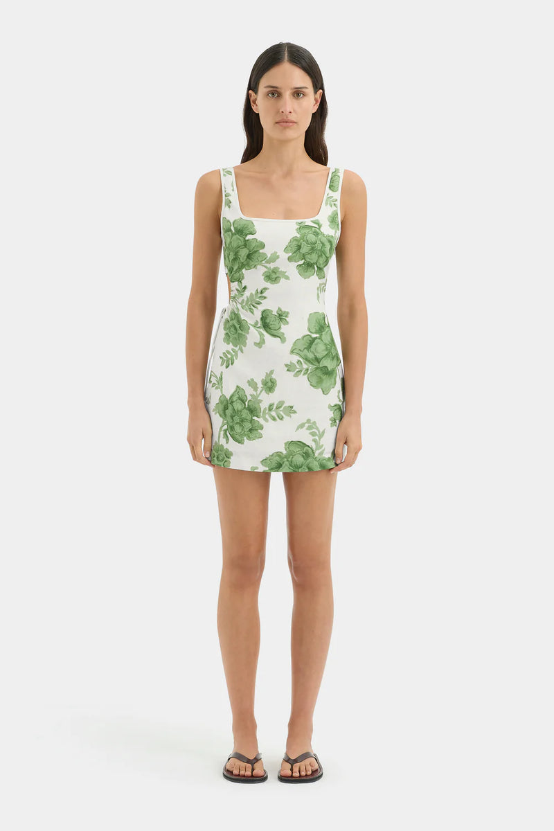 water-toned floral alexandre cut-out mini dress from sir Sir the label Alexandre mini dress. Sir size 0. Cut