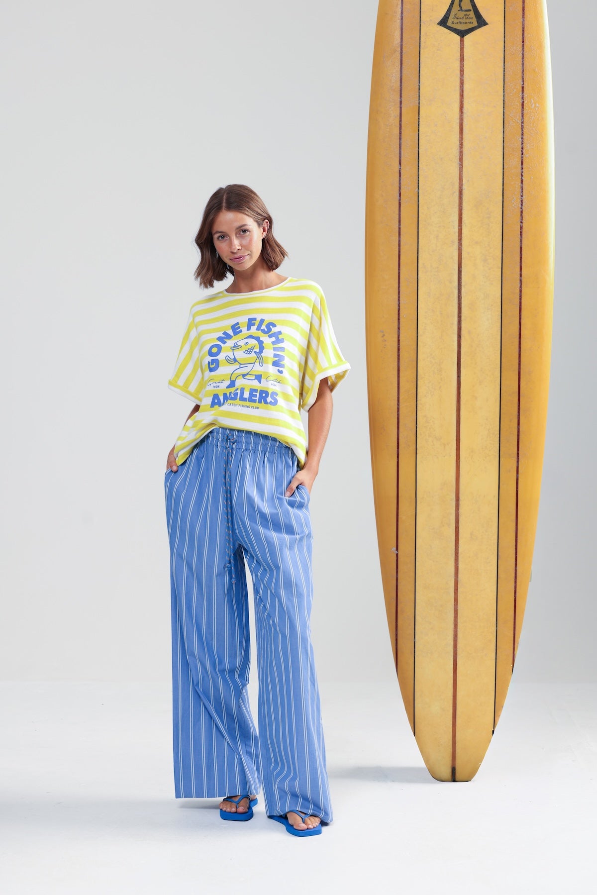 Binny Gone Fishing Tee