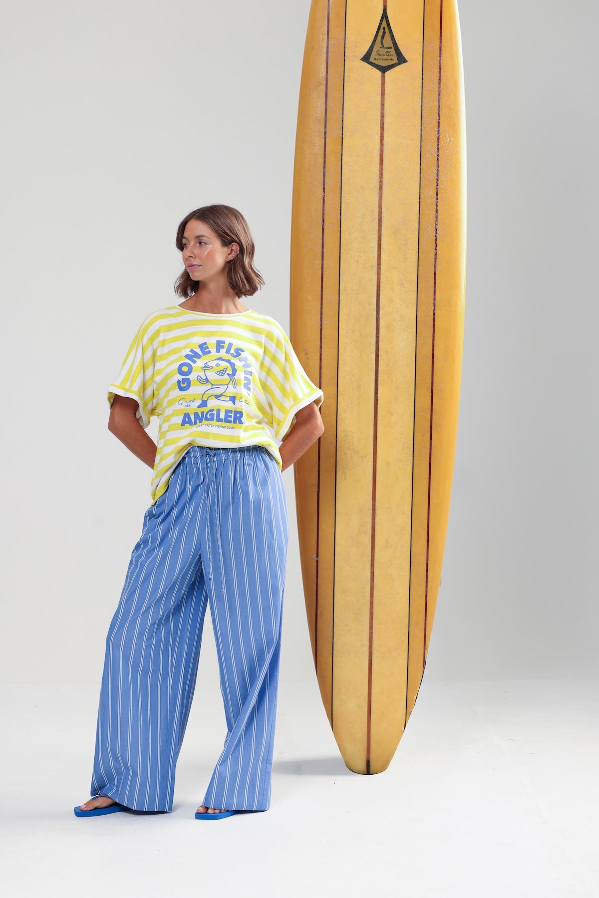 Binny Gone Fishing Tee