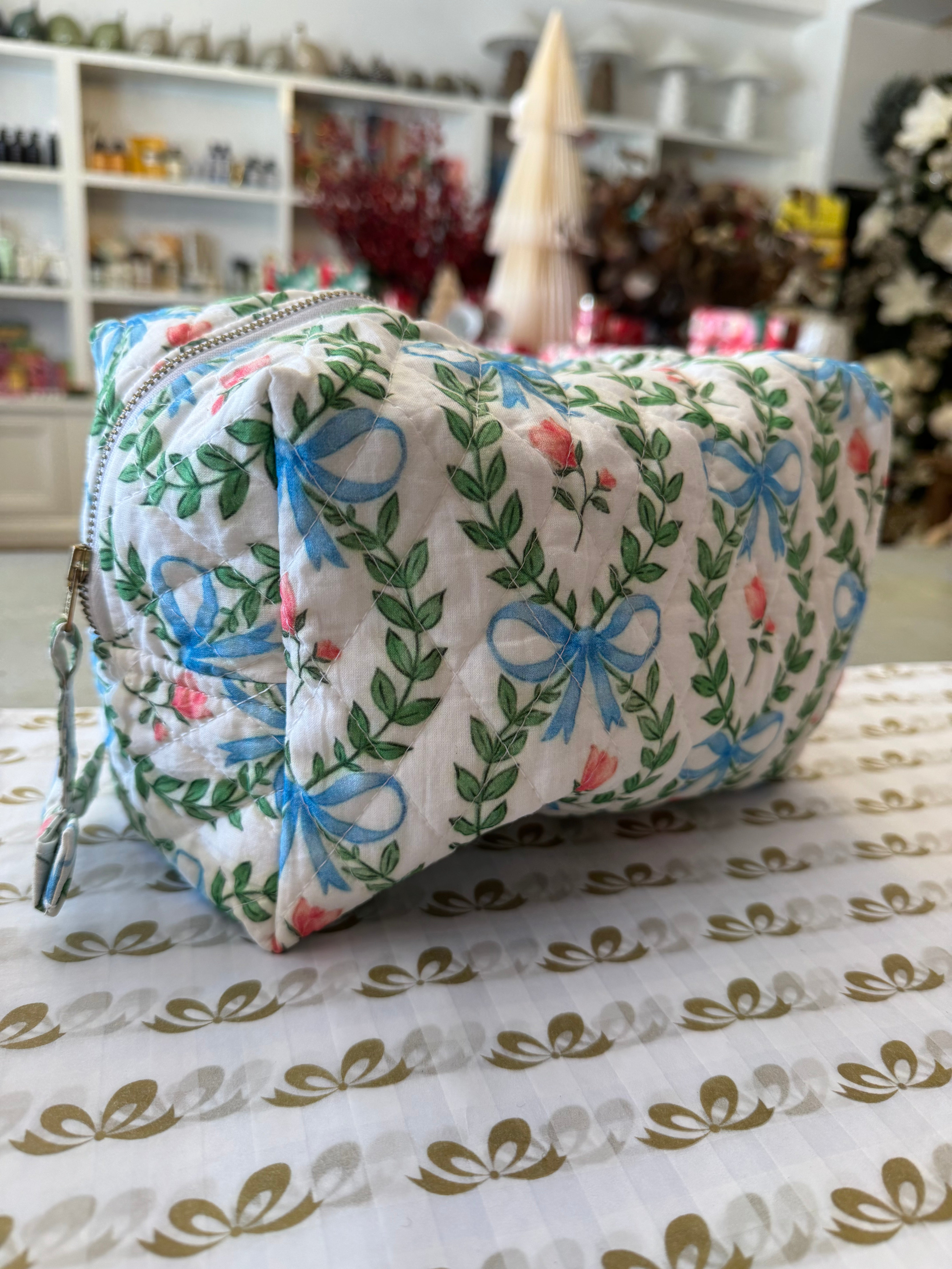 Grace & May Bow Cosmetic Bag