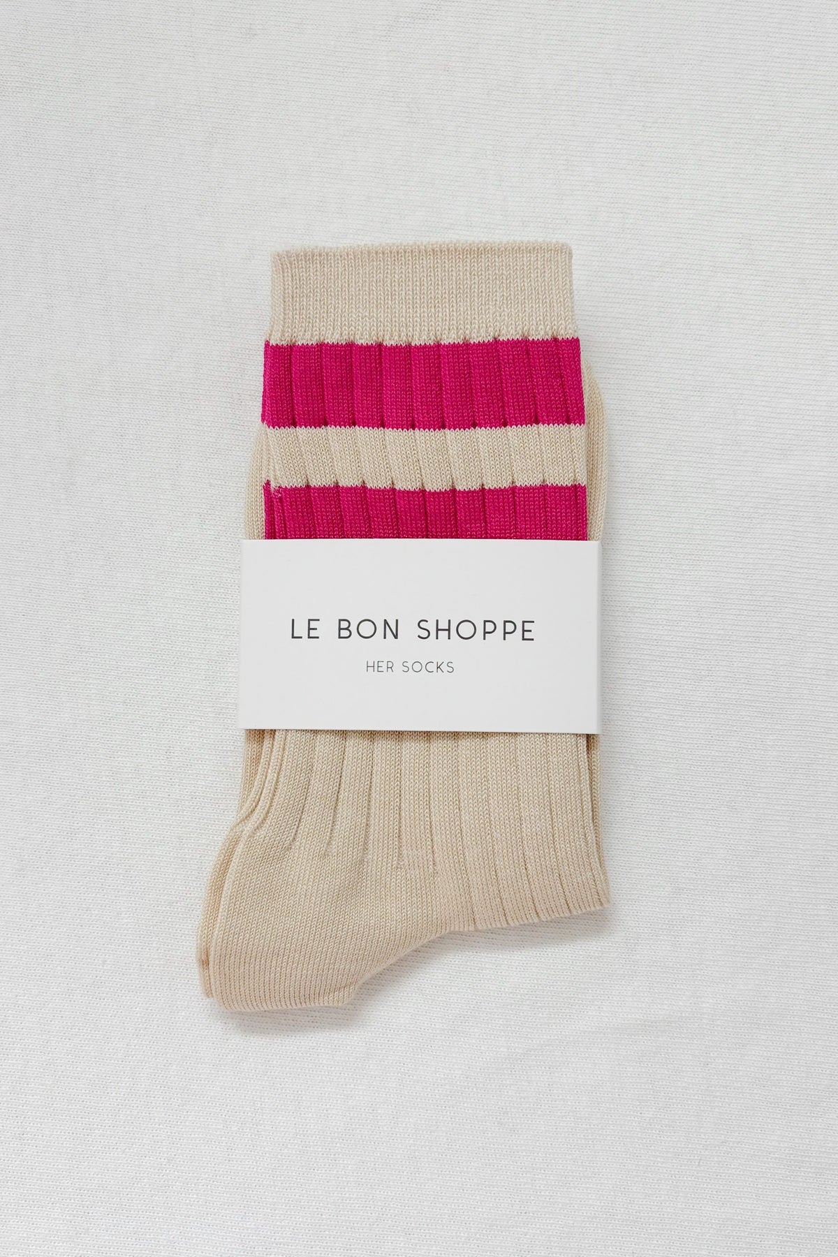 Le Bon Shoppe Her Varsity Sock