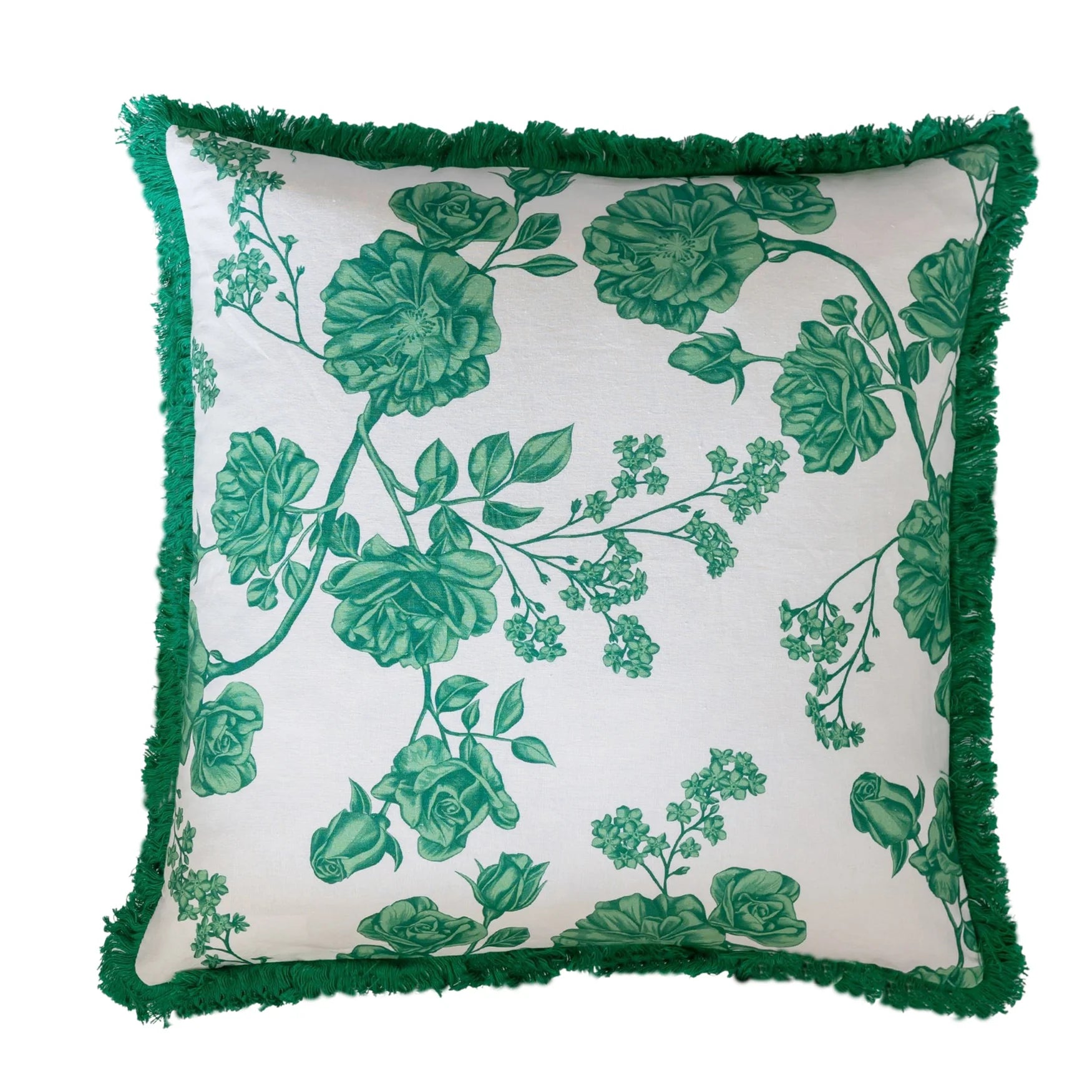 Green Camille Cushion 50x50cm