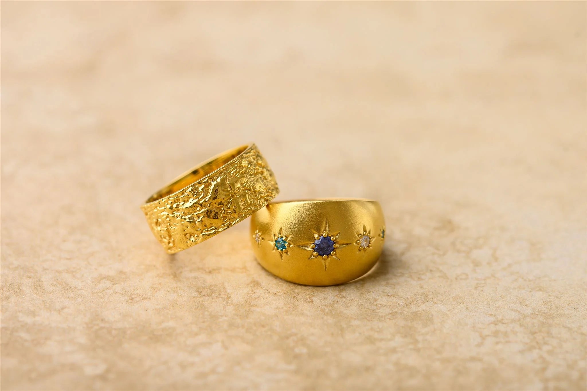 Indigo & Wolfe Celeste Ring