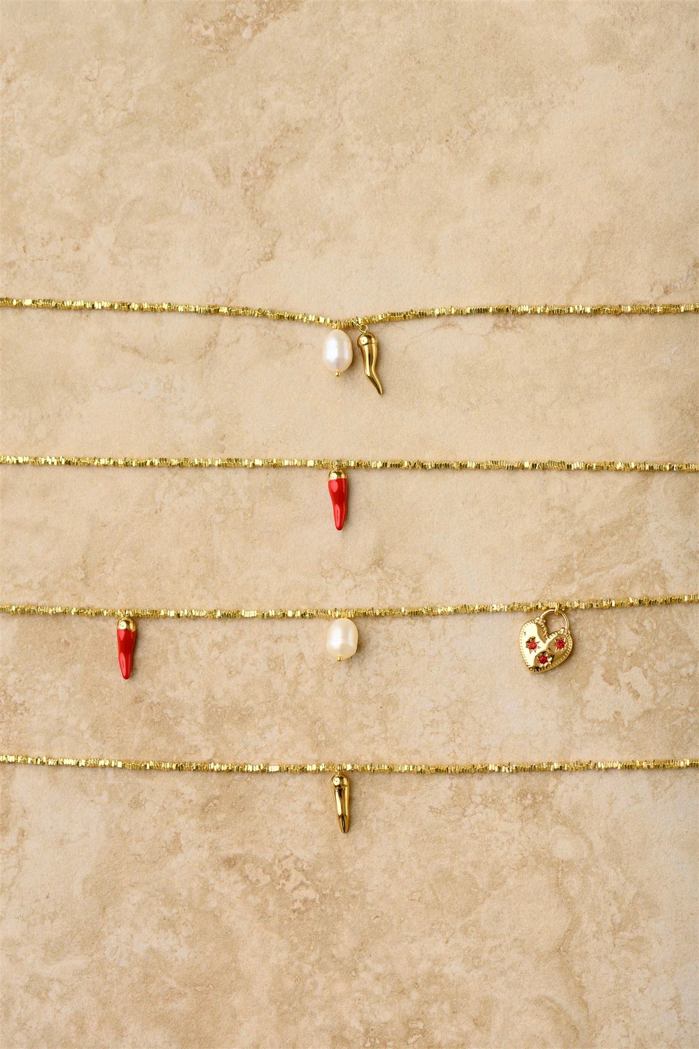 Indigo & Wolfe Cornicello Necklace