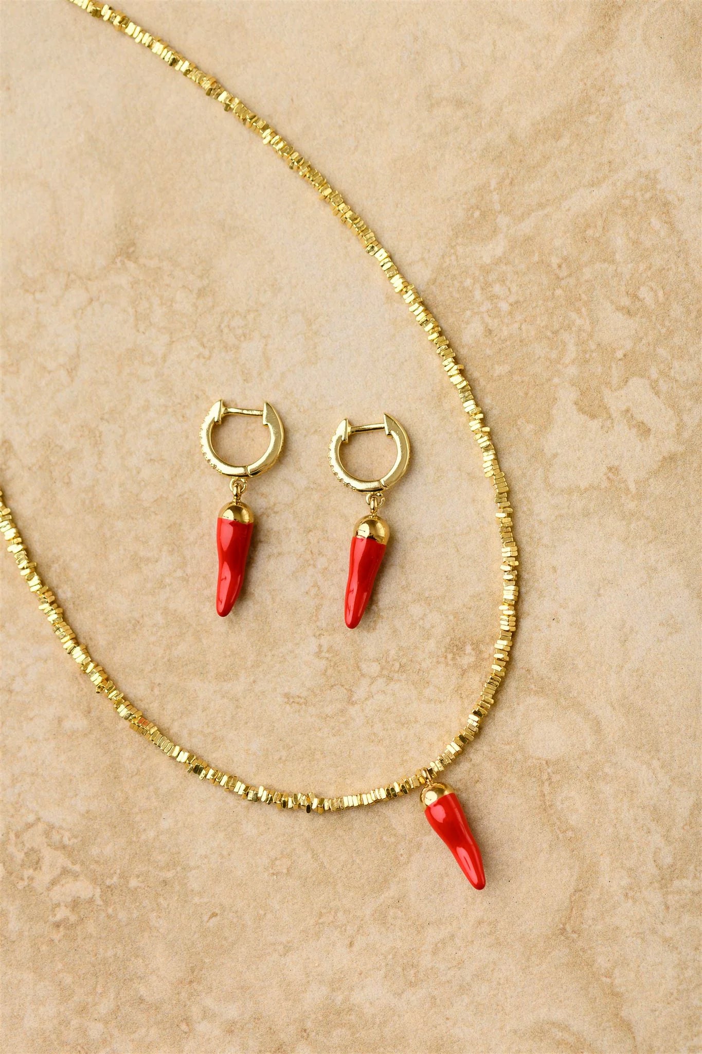 Indigo & Wolfe Cornicello Necklace