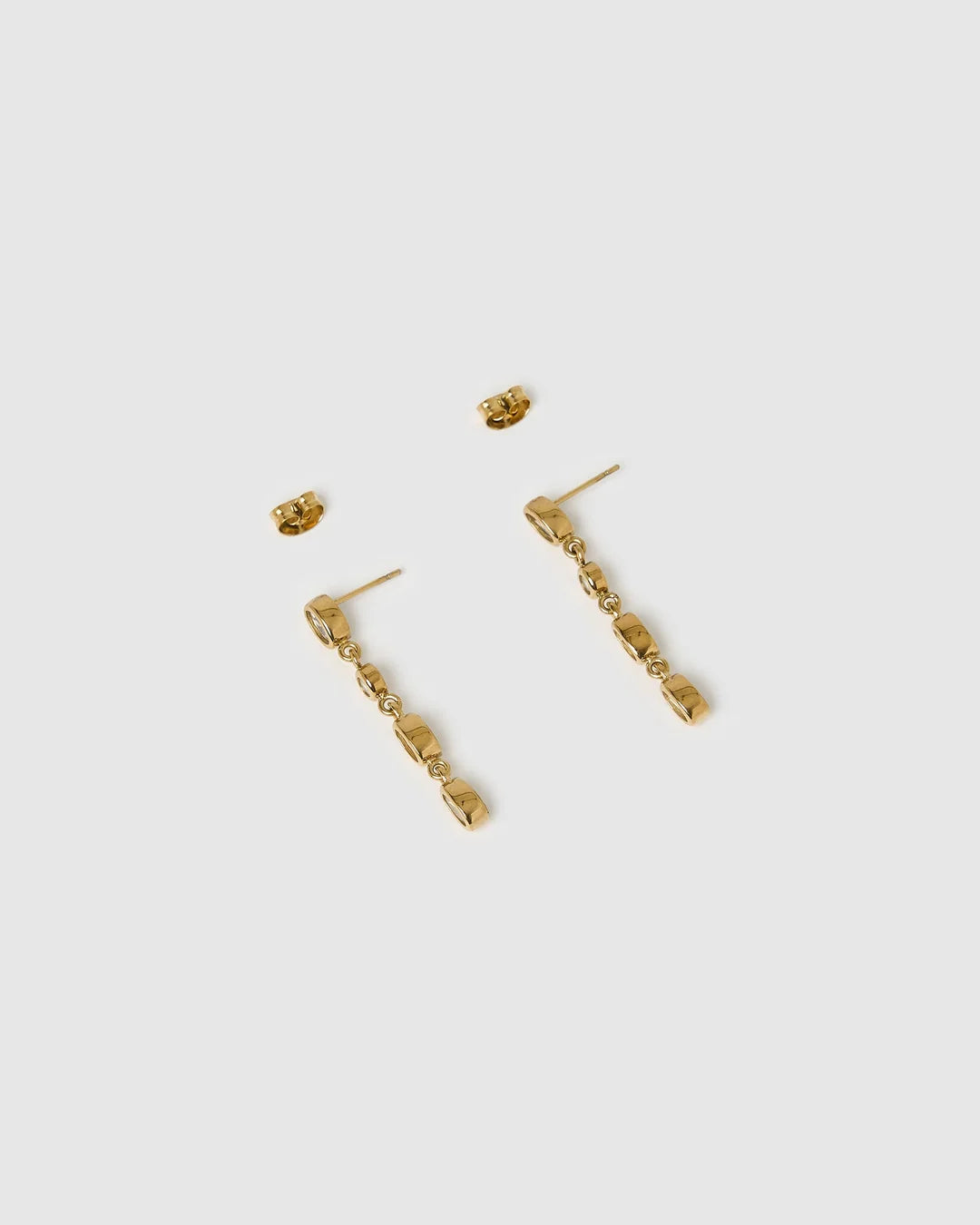 Arms of Eve Isadora Gold Earrings-Stone