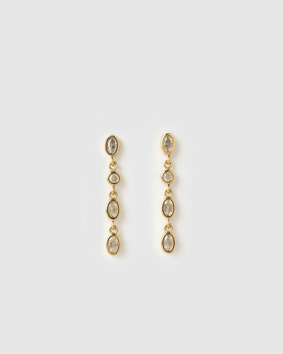 Arms of Eve Isadora Gold Earrings-Stone