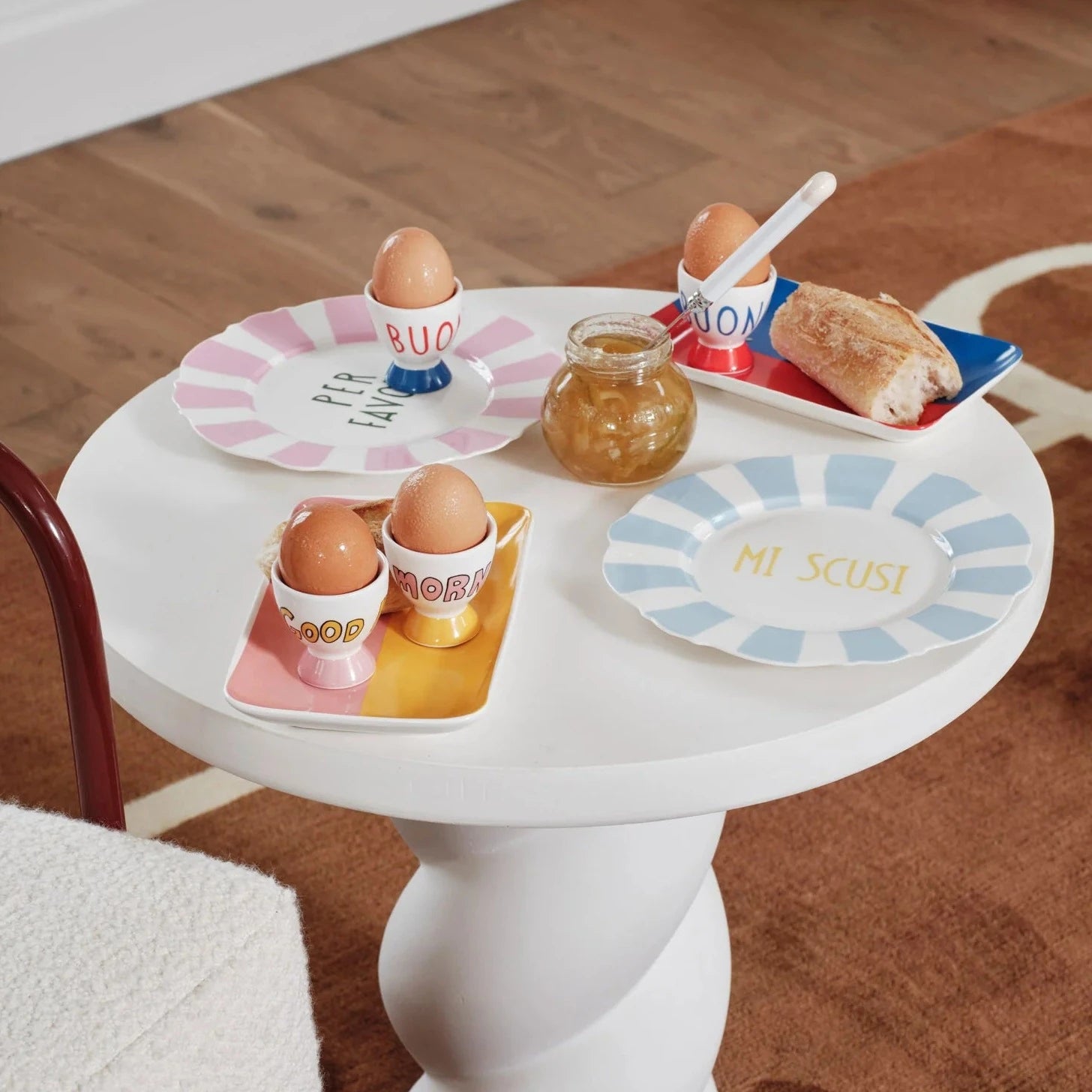 Good Morning Egg Cup Set