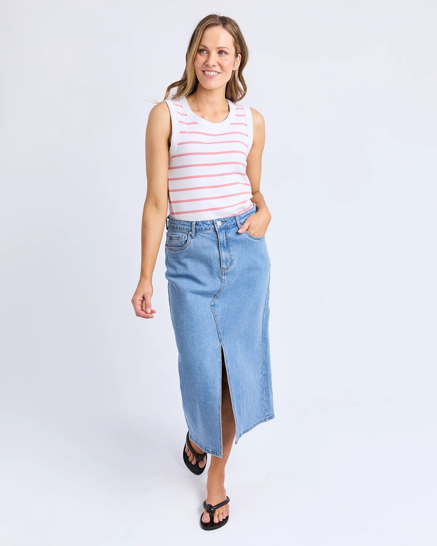 Foxwood Tank Iris Stripe